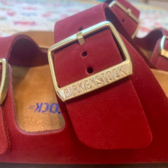 EUC Birkenstock Arizona Berry Crush - Picture 4 of 6